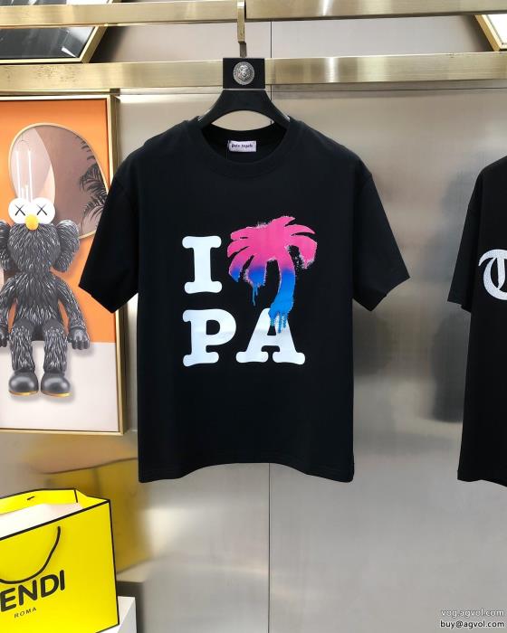 2023到着済独特の存在感偽物 ブランド 激安半袖TシャツPalm Angels_0_0