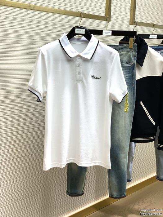 ブランド コピー 激安CH清涼感あるカジュアル大人っぽく見せ新作半袖Tシャツ_0_2