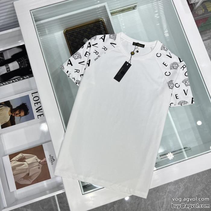 ブランド スーパー コピーVERSACE半袖Tシャツ激安大低価明るいイメージを持た_0_0