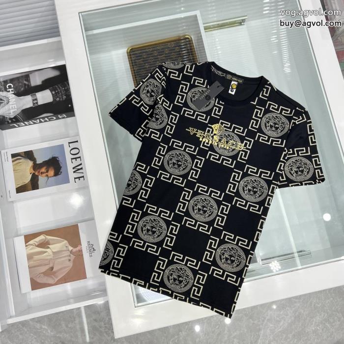 半袖Tシャツスーパー コピー ブランド 専門VERSACE爽やかマルチ個性的なデザイン_0_0