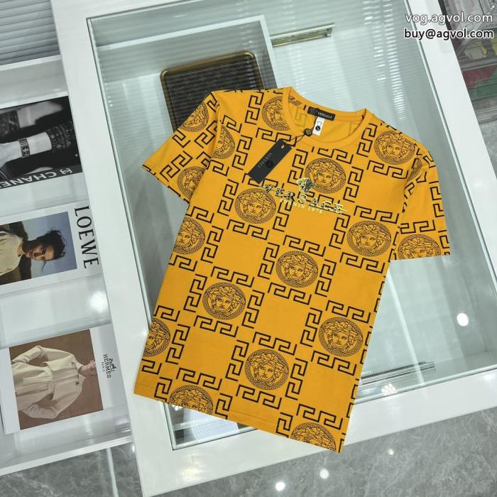 半袖Tシャツスーパー コピー ブランド 専門VERSACE爽やかマルチ個性的なデザイン_0_2