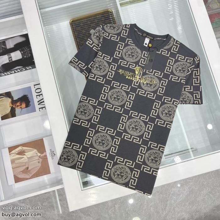半袖Tシャツスーパー コピー ブランド 専門VERSACE爽やかマルチ個性的なデザイン_0_3