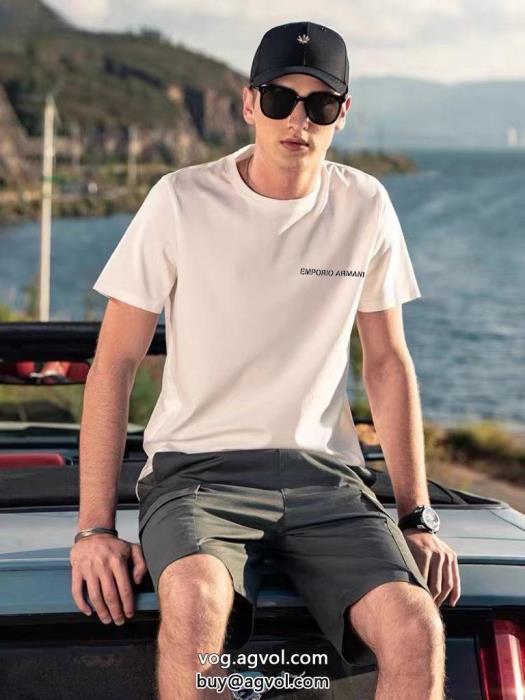 コピー 商品 ブランド鮮度が手に入る新作限定大人でエレ半袖TシャツARMANI_0_3