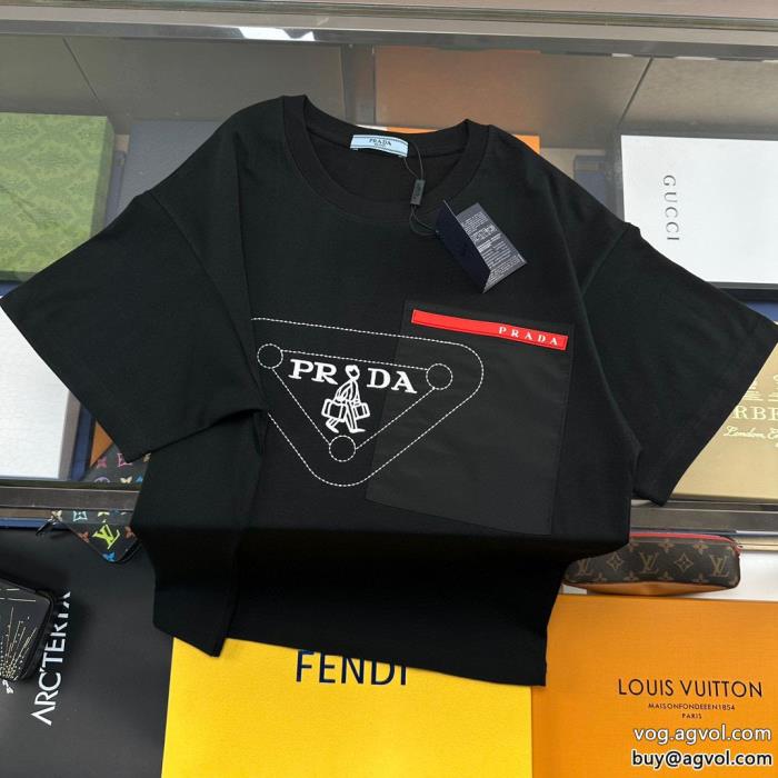 半袖TシャツPRADAコピー ブランドギフト最適期間限定魅力が光る_0_2