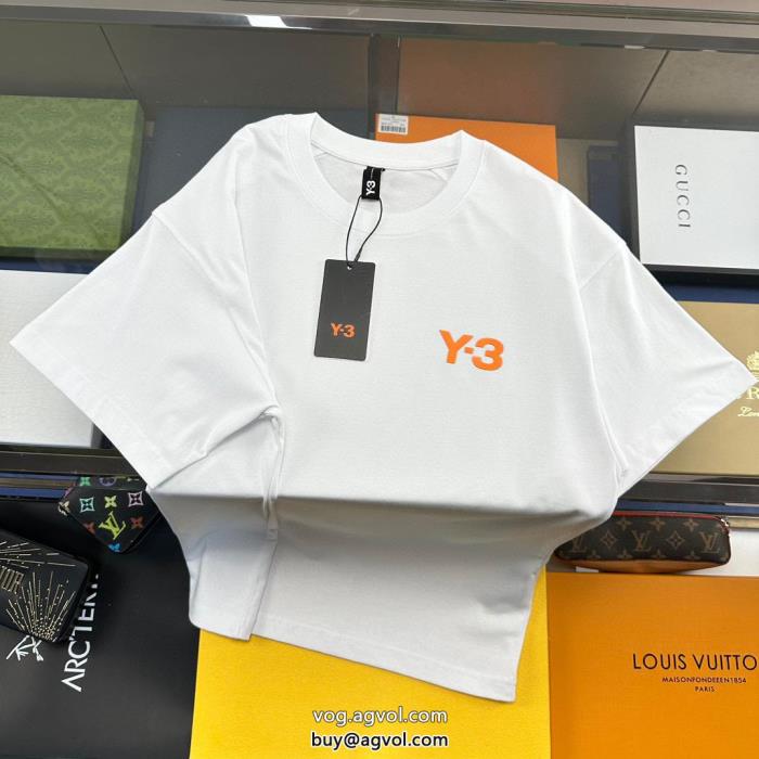 激レア 入手困難今季はファション感漂うブランド 偽物 通販半袖TシャツY-3_0_0