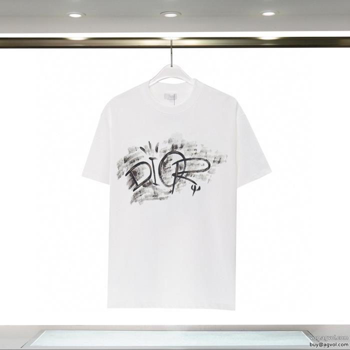 通販 ブランド半袖Tシャツ通勤スタイル2023トレンド先取りDIOR_0_1