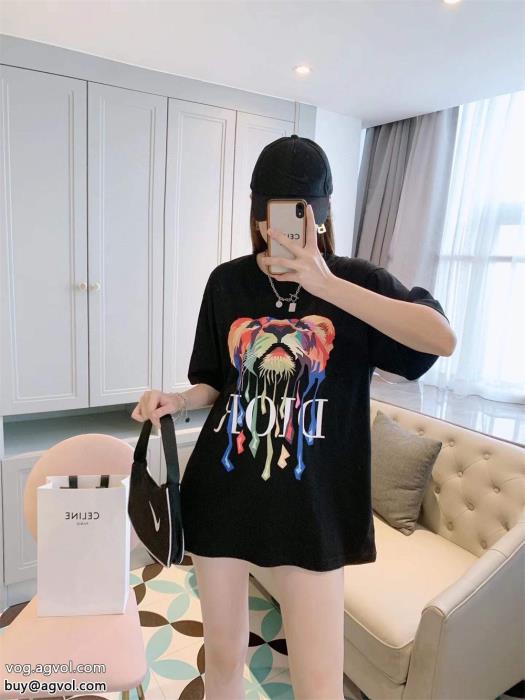 通勤の定番低価格DIOR半袖Tシャツブランド スーパー コピー_0_0