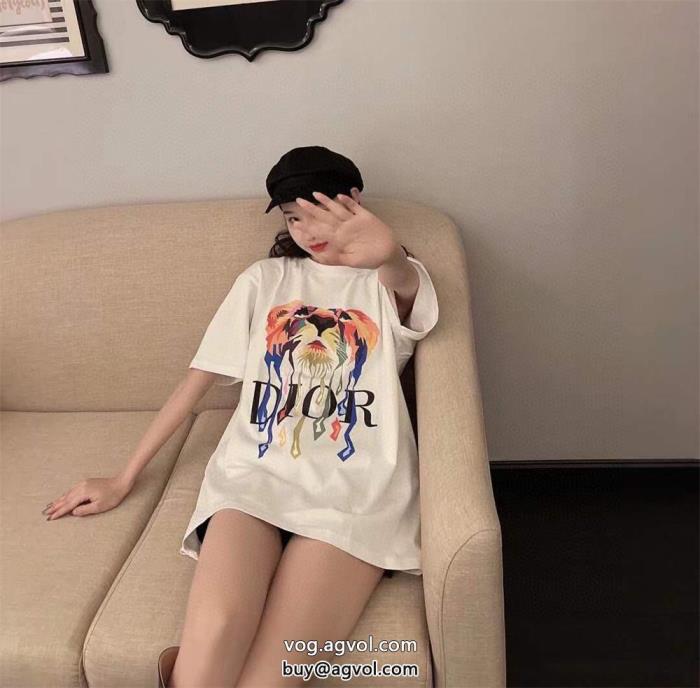 通勤の定番低価格DIOR半袖Tシャツブランド スーパー コピー_0_1