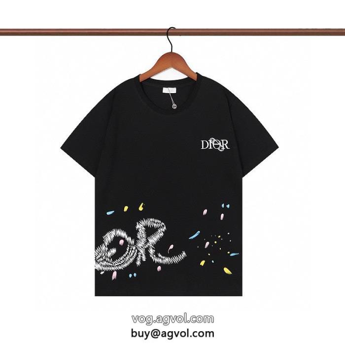 半袖TシャツDIORコピー ブランド 通販 安心最新話題沸騰中2023年の夏のマスト_0_3