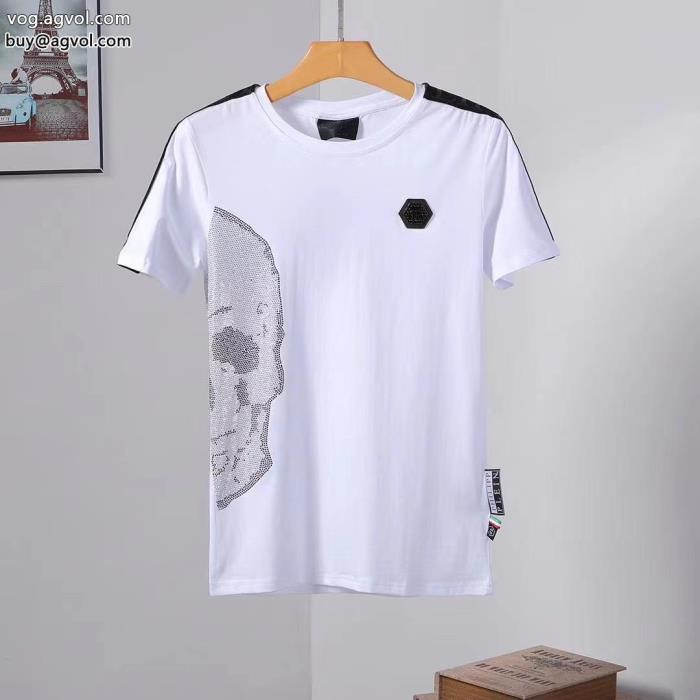 スーパー コピー どこで 買えるPHILIPP PLEIN半袖Tシャツオシャレな印象にクラシカルな雰囲気_0_3