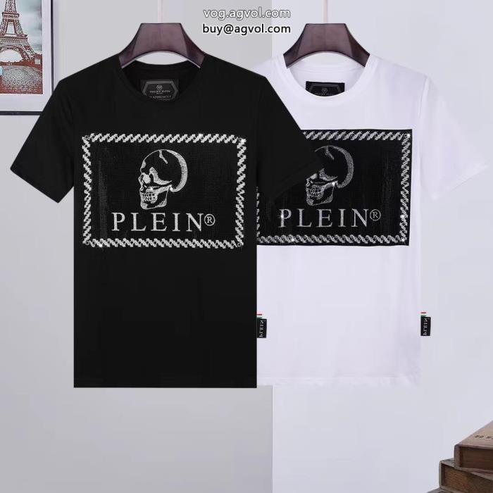 高級感ある今季新作 セール半袖Tシャツコピー ブランド 販売フィリッププレイン_0_1