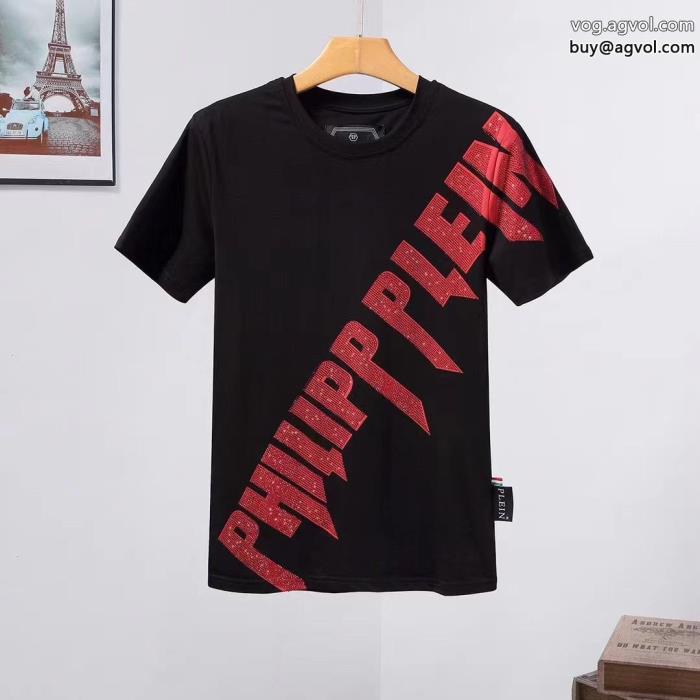 偽 ブランド 販売半袖Tシャツ大人気商品春先に注目を集めるPHILIPP PLEIN_0_0