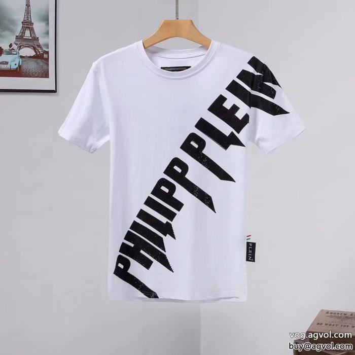 偽 ブランド 販売半袖Tシャツ大人気商品春先に注目を集めるPHILIPP PLEIN_0_2