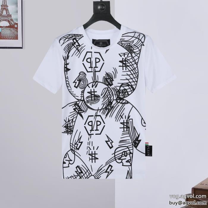 半袖TシャツPHILIPP PLEIN抜け感を出す完売必須偽 ブランド 通販_0_2