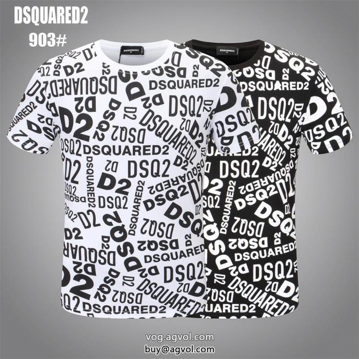 ディースクエアードスーパー コピー 品半袖Tシャツ必需品ゆったりシルエット_0_0