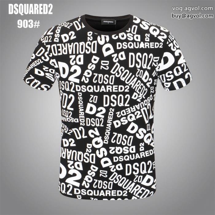 ディースクエアードスーパー コピー 品半袖Tシャツ必需品ゆったりシルエット_0_1
