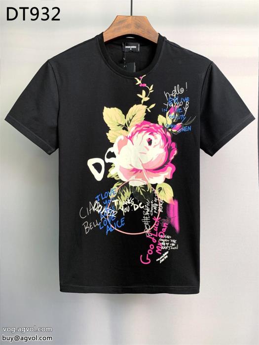 ディースクエアードブランド 偽物 通販最新人気　話題沸騰中大絶賛半袖Tシャツ_0_0