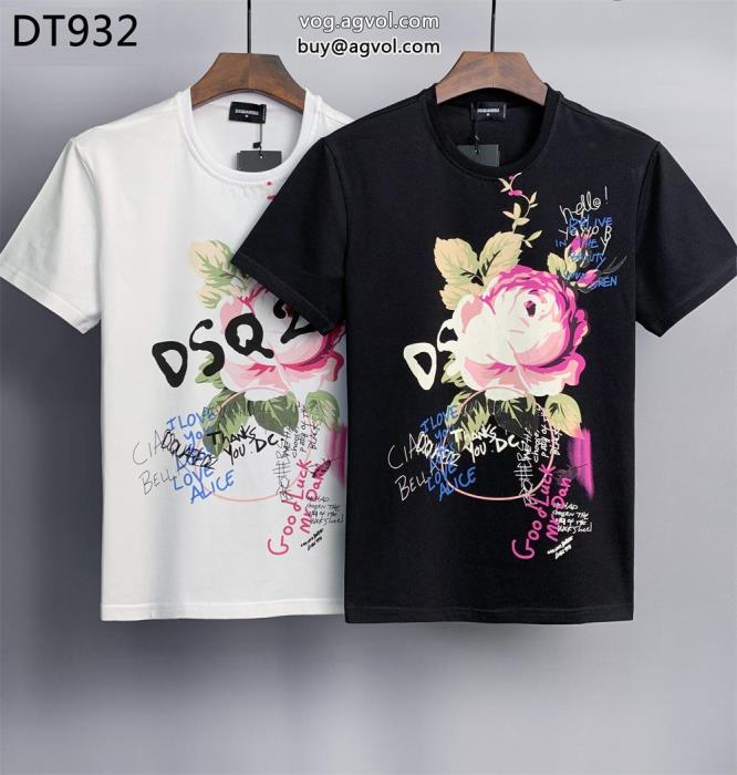 ディースクエアードブランド 偽物 通販最新人気　話題沸騰中大絶賛半袖Tシャツ_0_1