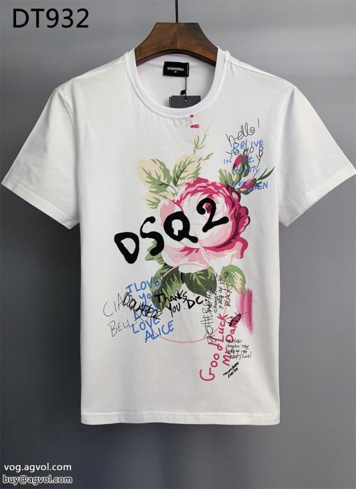 ディースクエアードブランド 偽物 通販最新人気　話題沸騰中大絶賛半袖Tシャツ_0_2