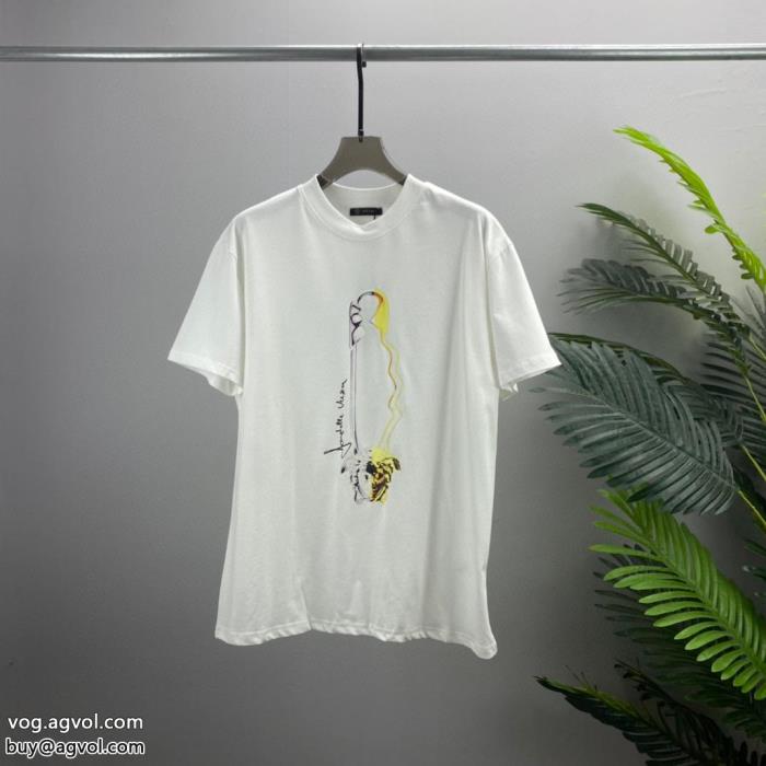 相性抜群のコンビ新鮮ながら上品ブランド コピー 通販VERSACE半袖Tシャツ_0_0