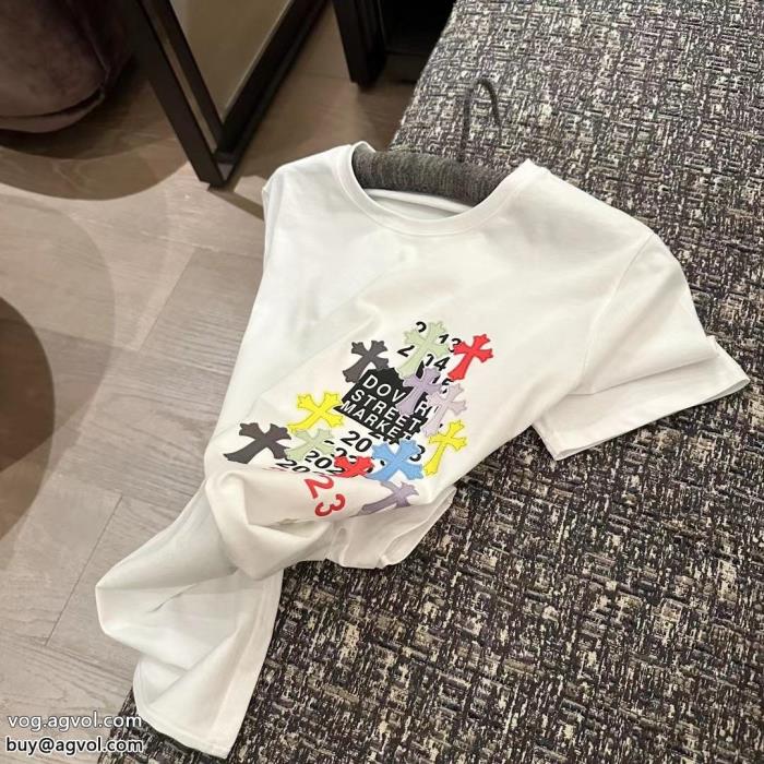 偽物 ブランド 販売2023限定新作カジュアルスタイルを軽快に半袖TシャツCHROME HEARTS_0_2