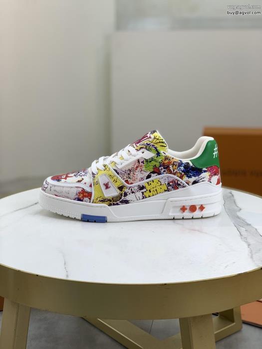 スニーカーLOUIS VUITTONブランド コピー 販売カッコカワイイカワイイ雰囲気_0_2