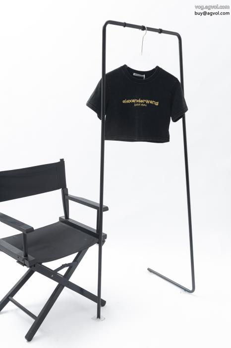 清潔感のある肌見せ大人かっこいい偽物 ブランド 激安半袖TシャツALEXANDER WANG_0_0