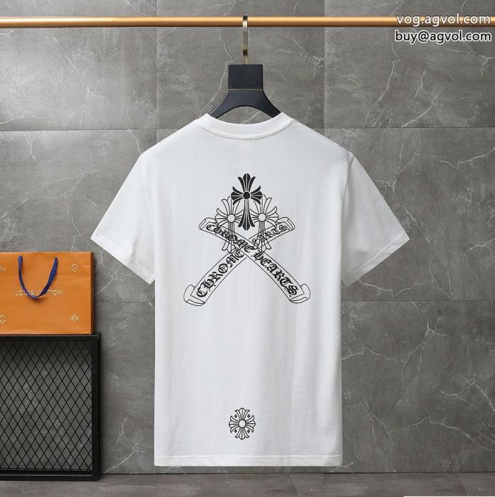 夏の必須アイテムを最新で男女兼用にもお勧めクロムハーツ半袖Tシャツコピー 商品 ブランド_0_3