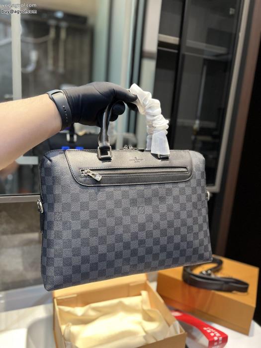 上質感きれいめな印象ブランド 偽物ブリーフケースルイ ヴィトン_1_3
