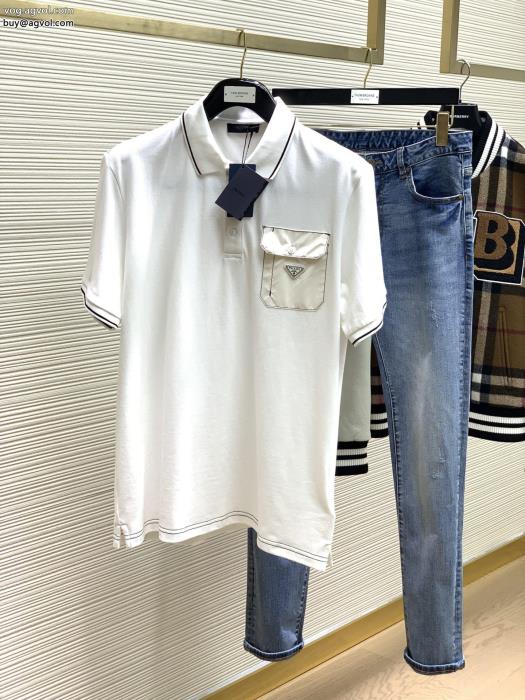 コピー 品 販売PRADA新品限定セール魅力がたっぷり半袖シャツ_0_2