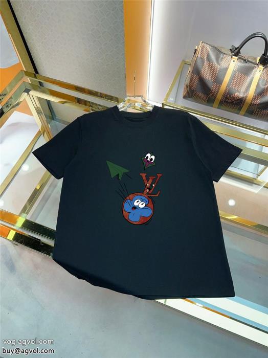 LOUIS VUITTON偽 ブランド 個性的なデザイン数量限定 VIP価格半袖Tシャツ_0_3
