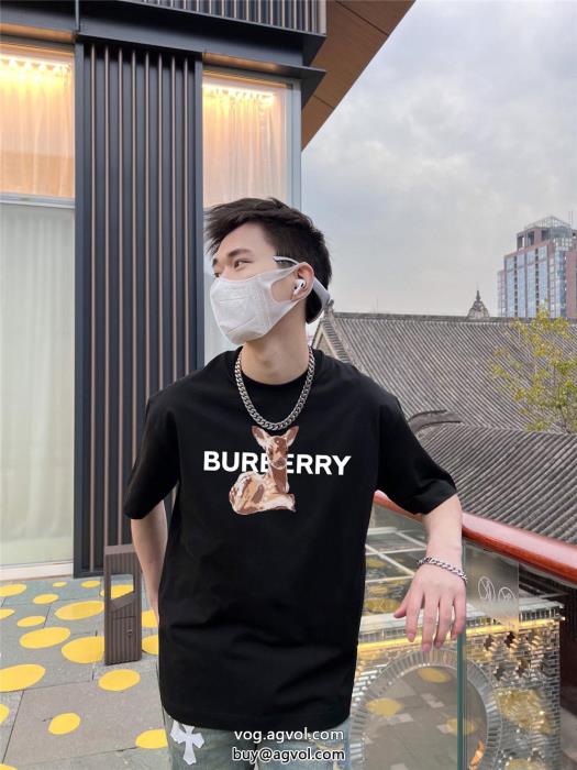 BURBERRYお気に入りのスタイル今すぐ買えちゃう！新着ブランド 偽物 激安半袖Tシャツ_0_1