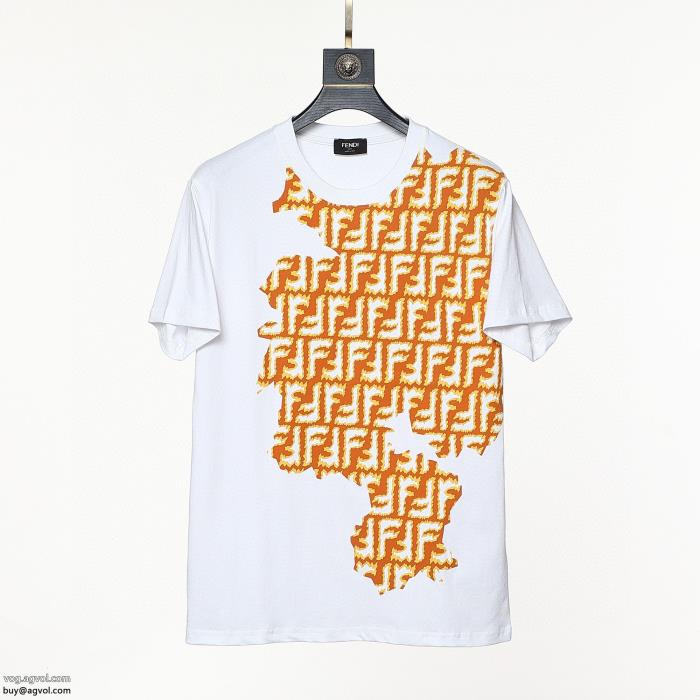 FENDI2023夏色っぽさ嬉しいポイント偽物 通販 半袖Tシャツ_0_0