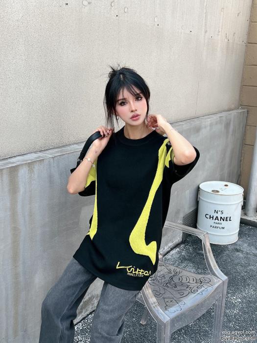コピー 品 ブランド半袖TシャツLOUIS VUITTON春の新生活通気性のいい_0_0