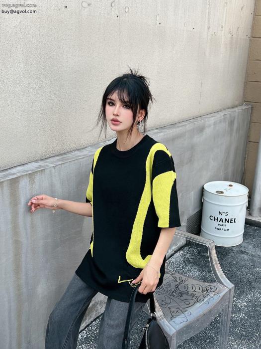コピー 品 ブランド半袖TシャツLOUIS VUITTON春の新生活通気性のいい_0_1
