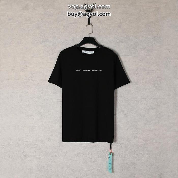Off-White半袖Tシャツ偽物 ブランド大注目国内完売数量限定大胆なデザイン_0_0