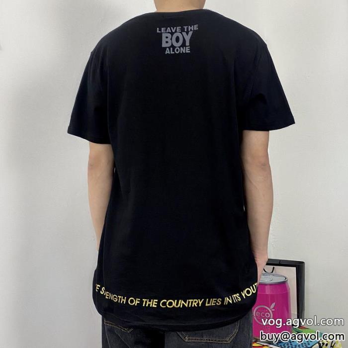 ブランド コピー 優良ボーイロンドン半袖Tシャツ品良くおしゃれ今年流大人っぽさ_0_2