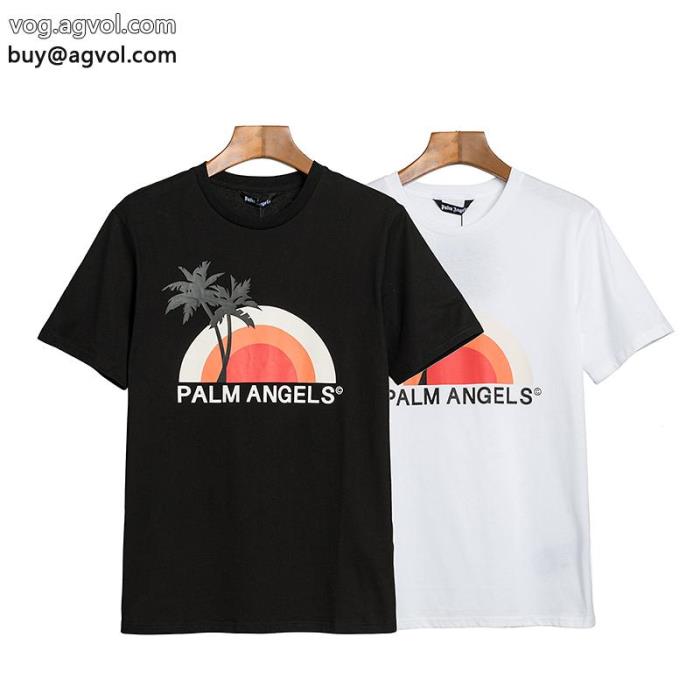人気話題海外限定Palm Angels偽 ブランド 通販半袖Tシャツ_0_1