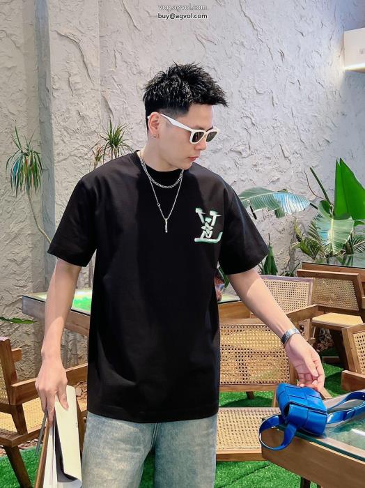 LOUIS VUITTONブランド コピー 安心半袖Tシャツ抜け感を出す大人レディなシルエット_0_0