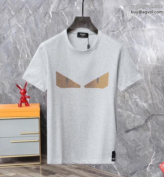 半袖Tシャツ美し過ぎる優しげ人気アイテムFENDIスーパー コピー 品_0_1