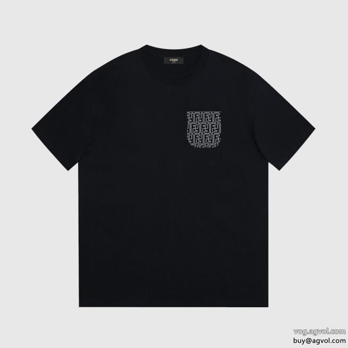 お洒落さんの愛用率が高い2023年夏 オススメ新作フェンディ半袖Tシャツブランド コピー 通販_0_0