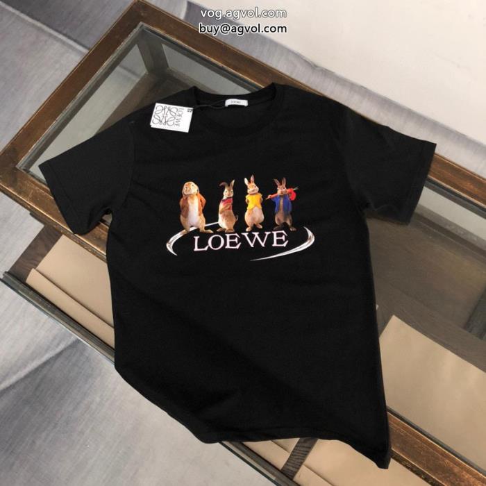 コピー ブランド2023新作も続々登場!こなれ感を引き立たせ半袖Tシャツロエベ_0_2