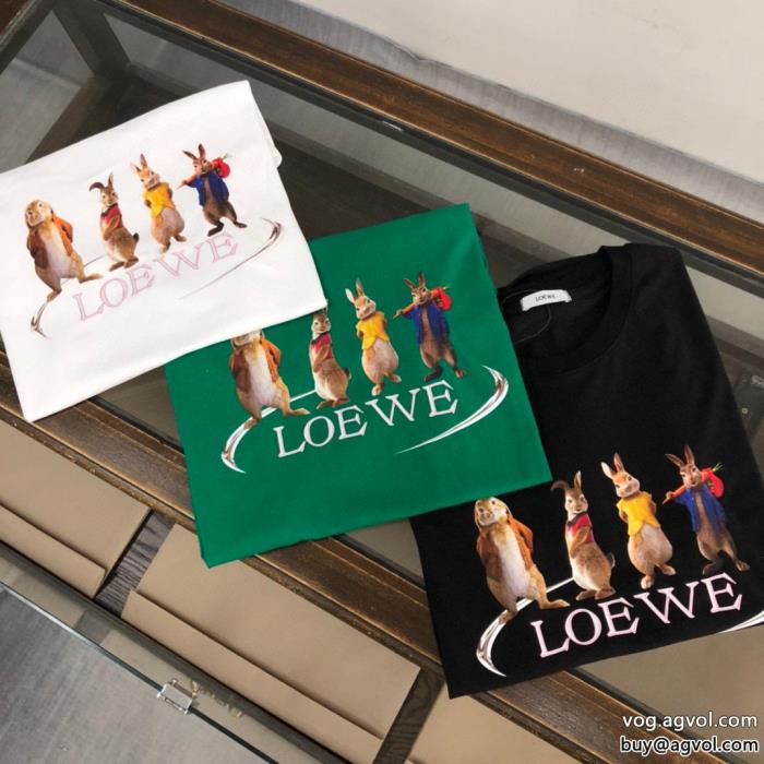 コピー ブランド2023新作も続々登場!こなれ感を引き立たせ半袖Tシャツロエベ_0_3