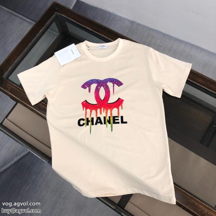 ブランド 激安上品なカジュアルコーデに今季流行りの人気新作半袖TシャツCH_0_2