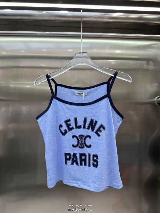 CELINEあえて透かすスタイル期間限定セール半袖Tシャツブランド レプリカ_0_2