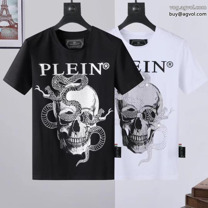 PHILIPP PLEINシンプル使える高級感が好評です半袖Tシャツスーパー ブランド コピー_0_1