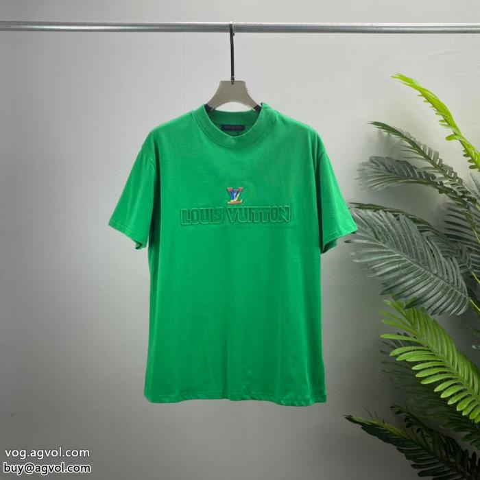 新作在庫希少最安価格新品通販 ブランド半袖TシャツLOUIS VUITTON_0_1