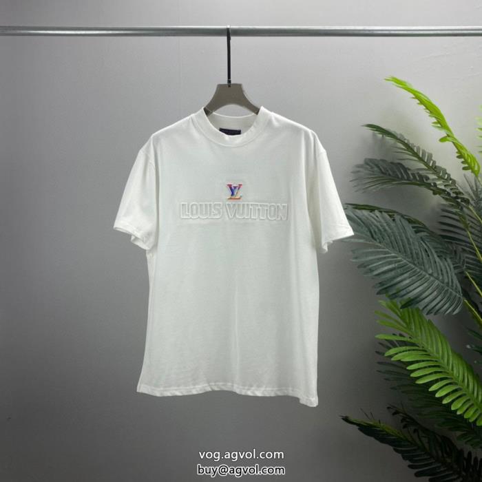 新作在庫希少最安価格新品通販 ブランド半袖TシャツLOUIS VUITTON_0_3