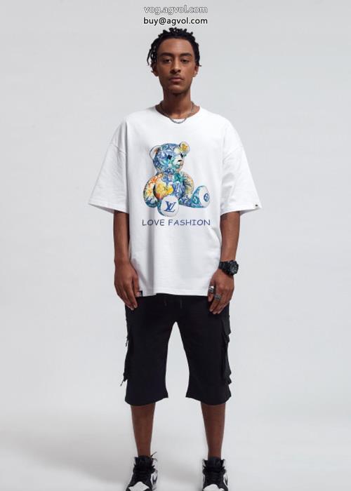 新作セール価格でゲット新着入荷LOUIS VUITTONブランド コピー s 級半袖Tシャツ_0_0