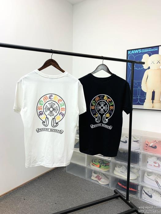 CHROME HEARTSファッション感が急上昇！スタイルを綺麗にブランド コピー 専門半袖Tシャツ_0_2